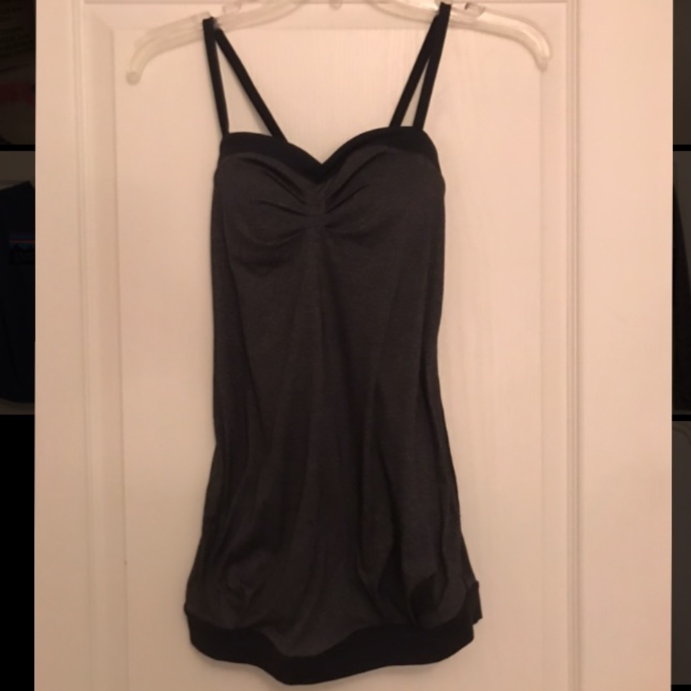 Gray/Black Lululemon Tank